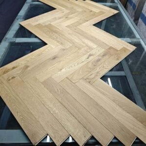 Eiken Parket Builder's Line — Geborsteld geolied 90×600