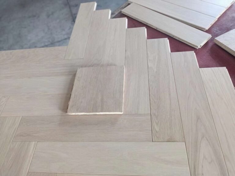Oak Parquet Builder's Line — Invisible Finish 90×600
