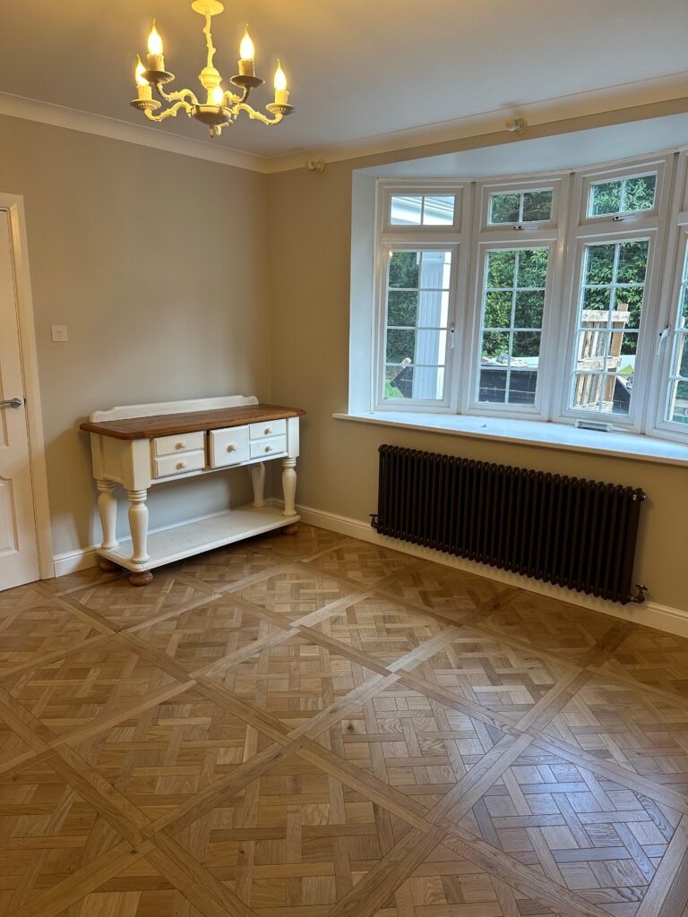 Parquet Chêne Premium Versailles — Brossé 600×600