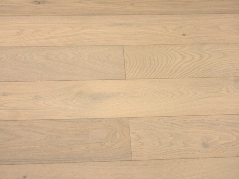 Eichenparkett Project Line — Gebürstet geölt Weiß UV-geölt 190×1900 · grade Classic