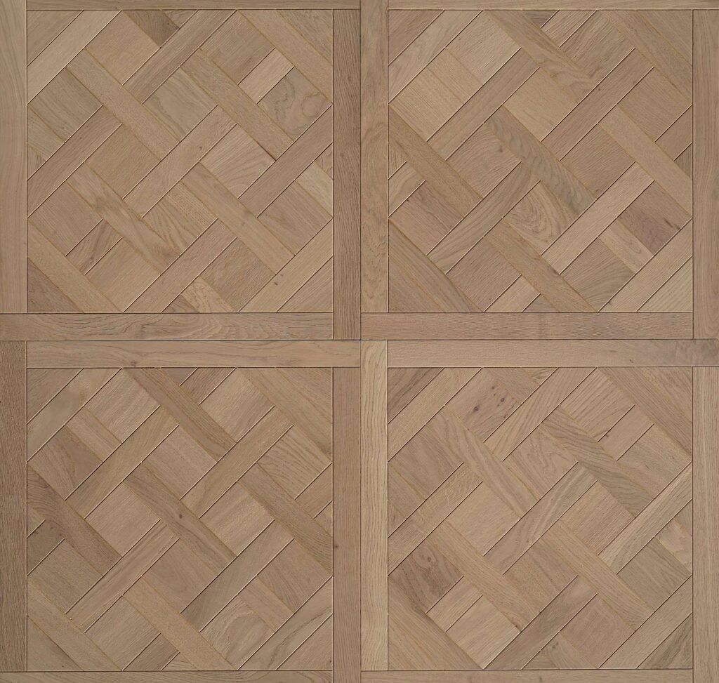 Parquet Chêne Premium Versailles — Brossé 600×600