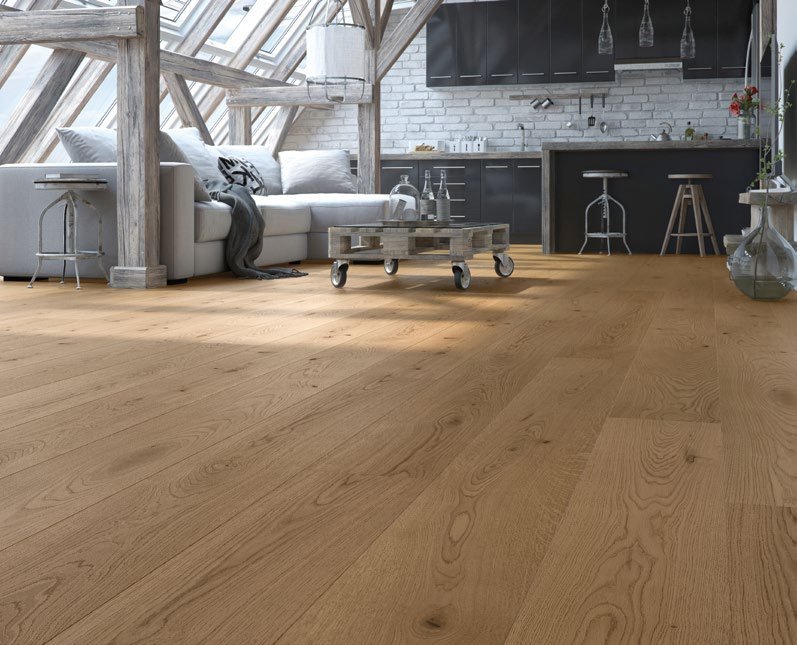 Parquet Chêne Unique Salvador — Dove verni supermat 182×2200