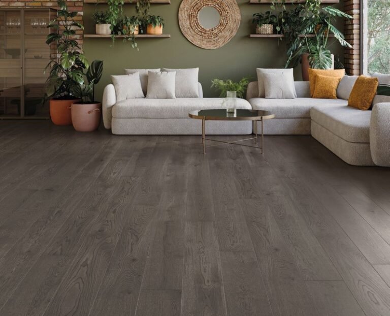 Eichenparkett Rustic — Geölt gris 182×2200