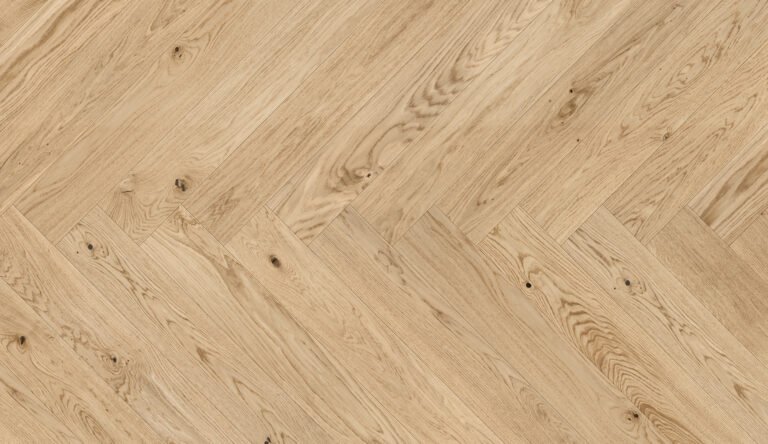 Eichenparkett Classic — Fischgrät Cashmere matt lackiert 148×1080