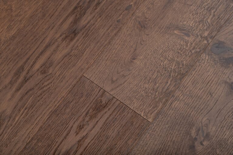 Eiken Parket Rustic Brown — Gelakt 194×1818