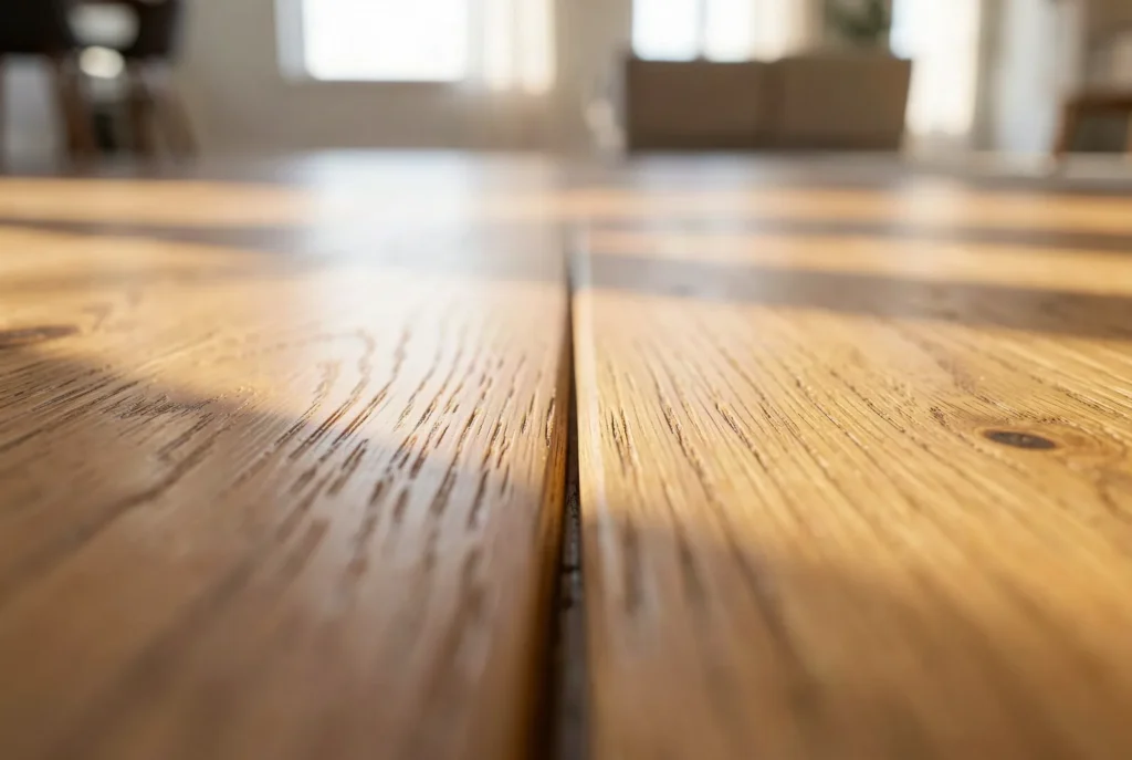 Parquet chanfreiné ou bord droit : que choisir ?