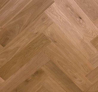 Parquet Eiche bâton rompu — Rustikal brut 125x600