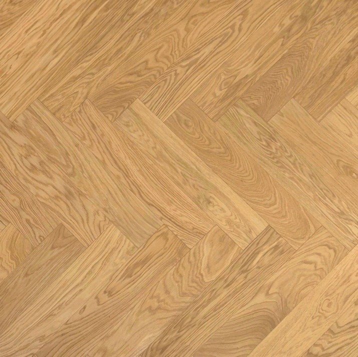 Parquet Chêne Bâton rompu Nature — Huilé blanc 120×600