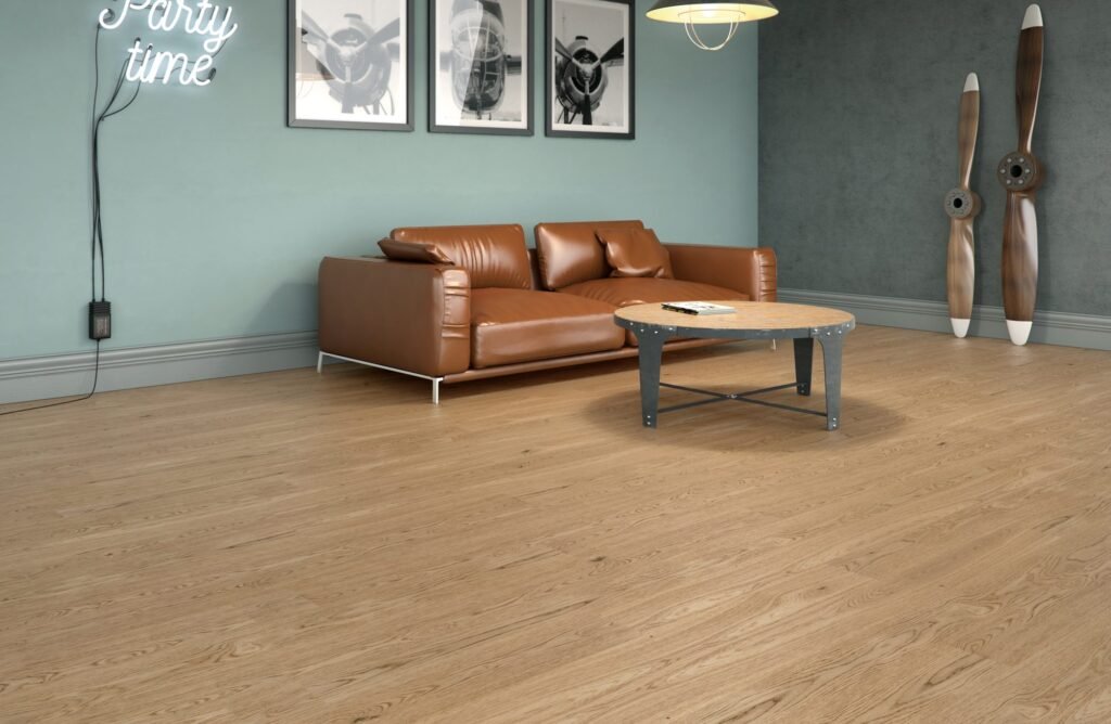 Eichenparkett Classic — Cashmere verni mat 148×1090