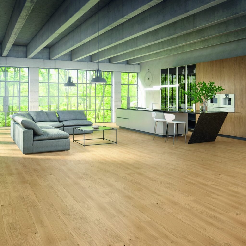 Eichenparkett Classic — Geölt porcelaine 148×1090