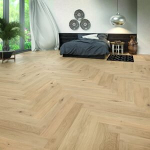 Parquet Chêne Earthquake — Bâton rompu huilé 148×1080