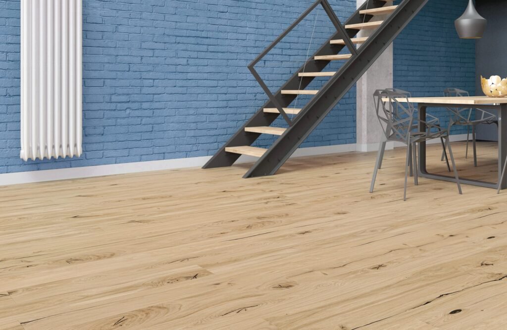 Eichenparkett Earthquake — Geölt porcelaine 148×1090