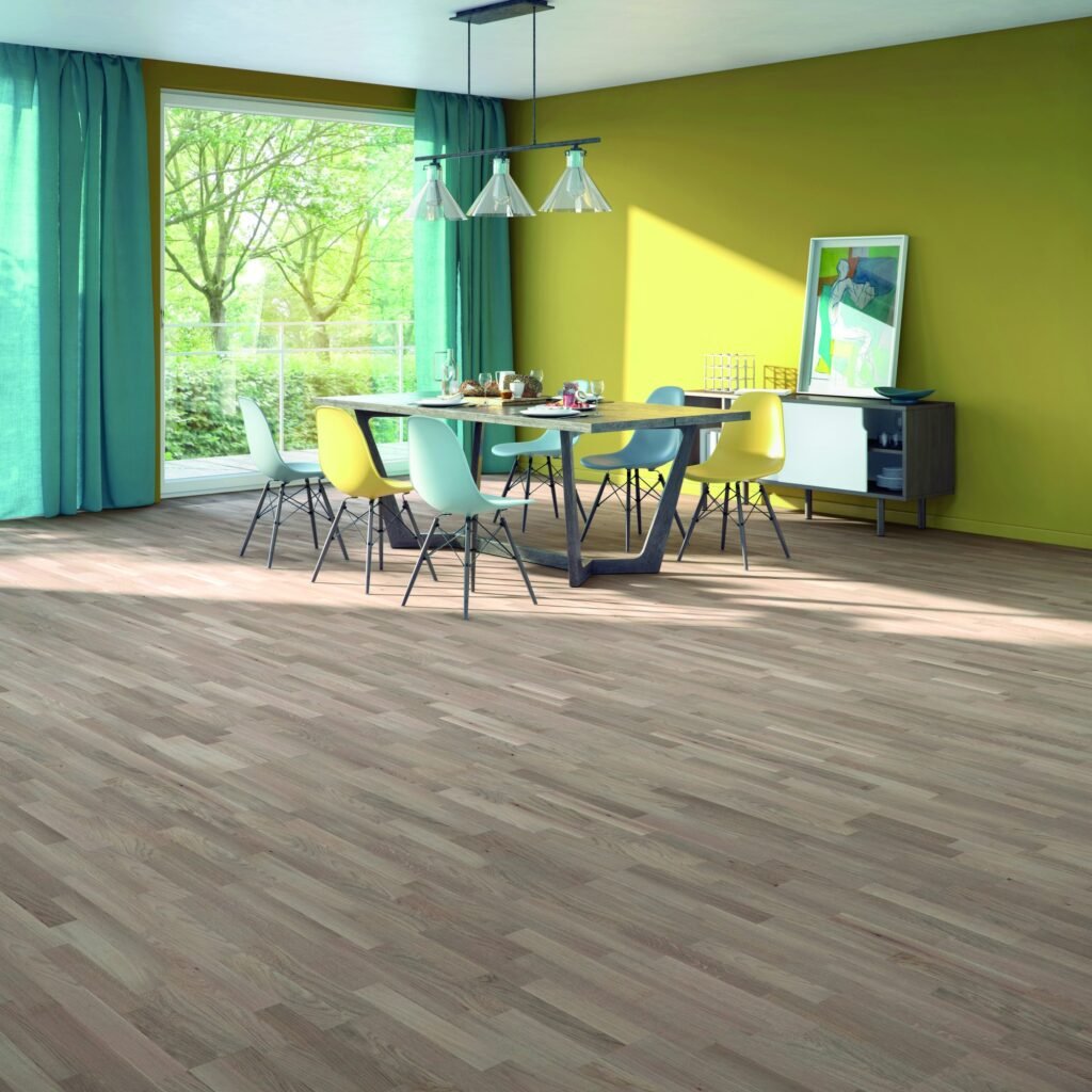 Eichenparkett Natur — Smoky verni mat 182×2190