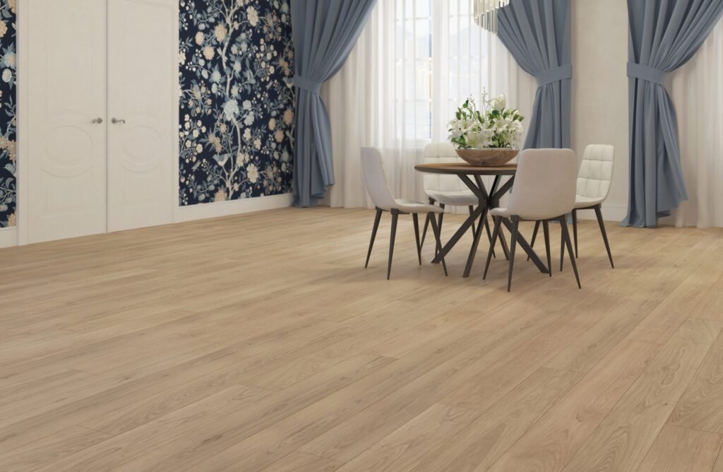 Eichenparkett Unique — Coconut verni supermat 182×2200