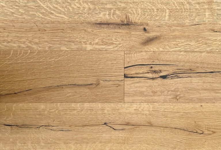 Oak Parquet Malin — Brushed Oiled Naturel 220×2200 · grade rustique
